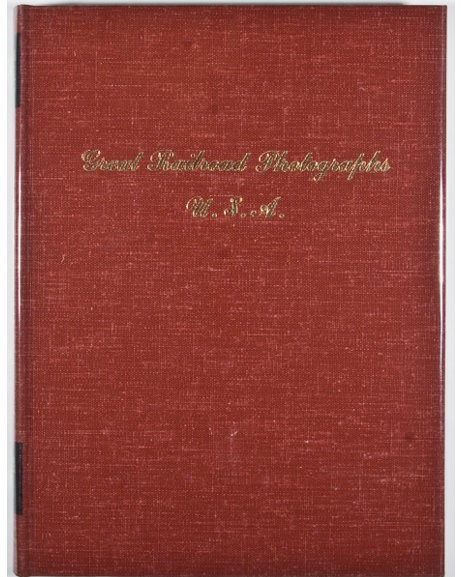 Picture of Great Railway Photograhps Book Cover